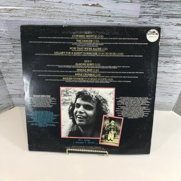 THE Dancer Gary Boyle 1977 Yellow LP Album - Picture 6 of 10